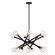 Matchstix 14 Light Chandelier in Black (423|C64614BKCL)