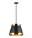 Caske Three Light Pendant in Black (423|C62903BKAG)