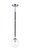 Particles One Light Pendant in Black & Chrome (423|C58201CHCL)