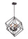 Geometry Series Three Light Pendant in Rusty Black (423|C54623RB)