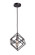 Geometry One Light Pendant in Rusty Black (423|C54621RB)