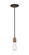 Bulstrode'S Workshop One Light Pendant in Aged Gold Brass (423|C46100AG)
