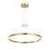O'HARA LED Chandelier in Brushed Gold (423|C30824BG)