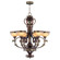 Seville Six Light Chandelier in Palacial Bronze w/ Gildeds (107|852664)