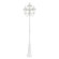 Oxford Four Light Outdoor Post Mount in Textured White (107|786913)