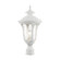 Oxford One Light Outdoor Post Top Lantern in Textured White (107|785513)