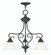 Coronado Three Light Chandelier/Ceiling Mount in Bronze (107|613307)