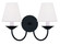 Wall Sconces Two Light Wall Sconce in Black (107|527204)