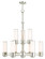 Weston Nine Light Chandelier in Polished Nickel (107|5210935)