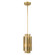 Greenwich One Light Mini Pendant in Natural Brass (107|5204008)