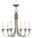 Cranford Six Light Chandelier in Antique Brass (107|514601)
