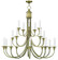 Cranford 20 Light Foyer Chandelier in Antique Brass (107|514001)