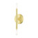 Copenhagen Two Light Wall Sconce in Satin Brass (107|5117212)