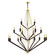 Beckett 18 Light Foyer Chandelier in Satin Brass & Bronze (107|5116912)