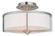 Wesley Two Light Ceiling Mount in Brushed Nickel (107|5107391)