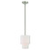 Meridian One Light Mini Pendant in Brushed Nickel (107|5104091)