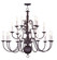 Williamsburgh 20 Light Chandelier in Bronze (107|501907)