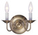 Williamsburgh Two Light Wall Sconce in Antique Brass (107|501801)
