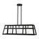 Schofield Three Light Linear Chandelier in Black w/Brushed Nickel (107|4956304)