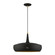 Banbury One Light Pendant in Black w/Antique Brass (107|4935304)