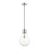 Hand Blown Art Glass Mini Pendants One Light Pendant in Brushed Nickel (107|4909291)