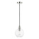 Downtown One Light Pendant in Brushed Nickel (107|4897291)