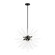 Uptown Eight Light Chandelier in Black (107|4882604)