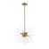 Uptown Six Light Chandelier in Antique Brass (107|4882401)