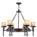 Cape May Six Light Chandelier in Hand Applied Olde Bronze (107|486667)