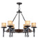 Cape May Six Light Chandelier in Hand Applied Olde Bronze (107|486667)