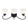 Brookside Three Light Bath Vanity in Black (107|475304)