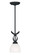 Brookside One Light Mini Pendant in Black (107|475004)
