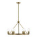 Lansdale Six Light Chandelier in Antique Brass (107|4716601)