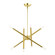 Soho Eight Light Chandelier in Polished Brass (107|4677402)