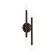Soho Four Light Wall Sconce in Bronze w/Antique Brass (107|4677107)