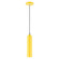 Ardmore One Light Pendant in Shiny Yellow w/ Polished Chromes (107|4675182)
