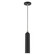 Ardmore One Light Pendant in Black w/ Brushed Nickels (107|4675104)