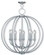 Milania Eight Light Chandelier in Brushed Nickel (107|466891)