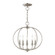 Milania Five Light Mini Chandelier/Ceiling Mount in Brushed Nickel (107|466591)