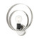 Modesto One Light Wall Sconce in Brushed Nickel w/ Blacks (107|4642291)