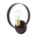 Modesto One Light Wall Sconce in Bronze w/ Satin Brasss (107|4642107)