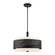 Noria Four Light Chandelier in Black (107|4625404)