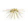 Tribeca Four Light Flush Mount in Soft Gold w/Polished Brass (107|4617033)