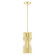 Acra Three Light Chandelier in Satin Brass (107|4591312)