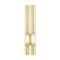 Acra Two Light Wall Sconce in Satin Brass (107|4591212)