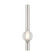 Acra One Light Wall Sconce in Brushed Nickel (107|4591191)