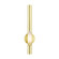 Acra One Light Wall Sconce in Satin Brass (107|4591112)