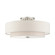 Meridian Six Light Semi Flush Mount in Brushed Nickel (107|4584991)