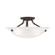 Oasis Three Light Ceiling Mount in Bronze (107|427307)