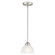 Somerset One Light Mini Pendant in Brushed Nickel (107|421091)